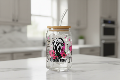 Grita, llámame, envoltura UVDTF