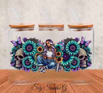 Envoltura roja UVDTF de Spiderman para Starbucks