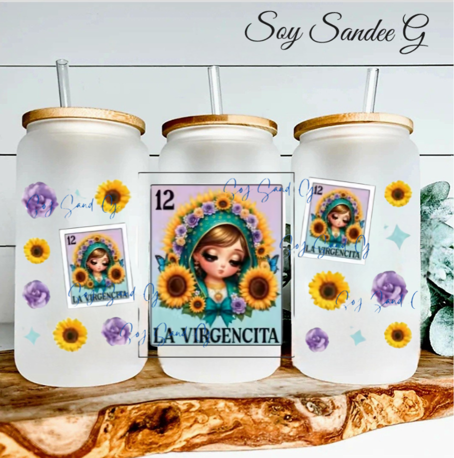La Virgencita (Little Virgin) - UVDTF Wrap for cups/hard surfaces sticker