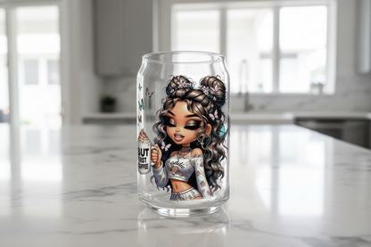 But 1st Coffee Cutie - UVDTF Decal for cups/hard surfaces sticker