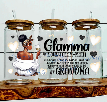 Glamma #2 - UVDTF Wrap for 16oz cups/hard surfaces