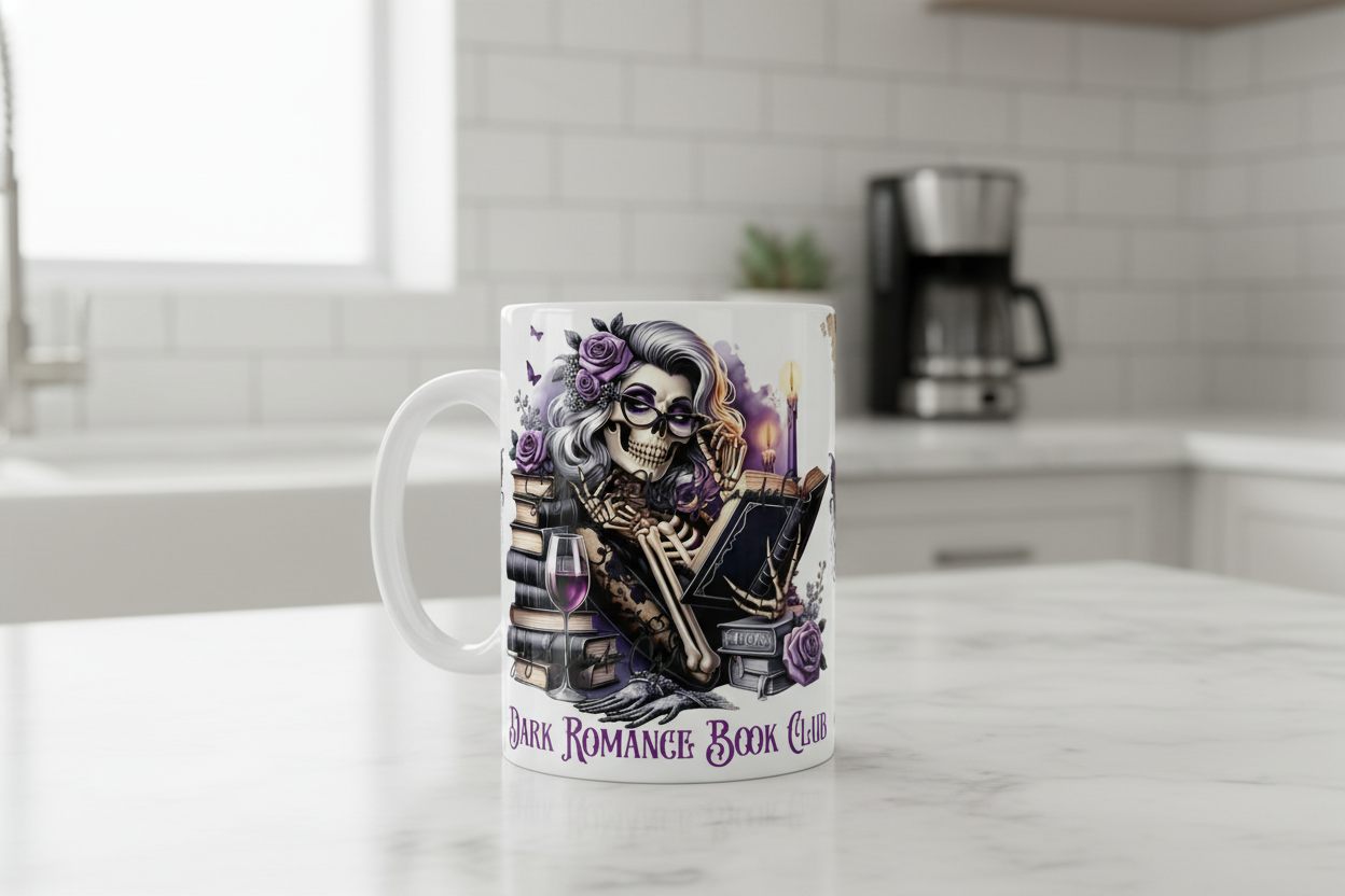 Dark Romance Book Club - UVDTF wrap for cups/hard surfaces sticker