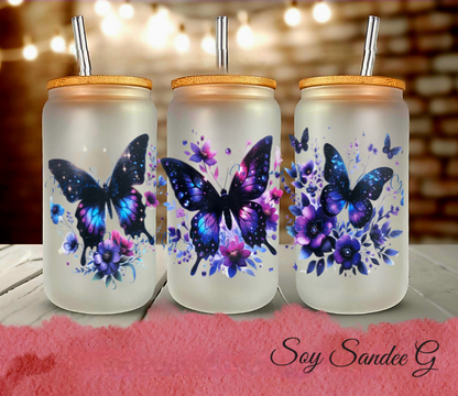 Bold Butterflies - UVDTF Wrap for cups/hard surfaces sticker