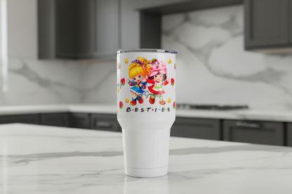Besties - UVDTF Wrap for cups/hard surfaces sticker