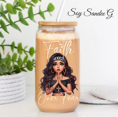 Faith Over Fear - UVDTF Decal for cups/hard surfaces sticker