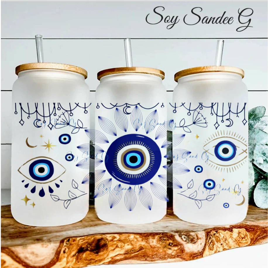 Blue Eyed Dreamcathcher - UVDTF Wrap for cups/hard surfaces sticker