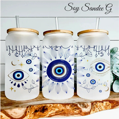 Blue Eyed Dreamcathcher - UVDTF Wrap for cups/hard surfaces sticker