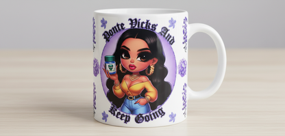 Ponte Vicks y Keep Going UVDTF Wrap