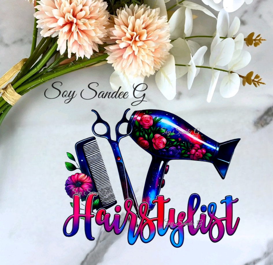 Hairstylist - UVDTF Decal for cups/hard surfaces sticker