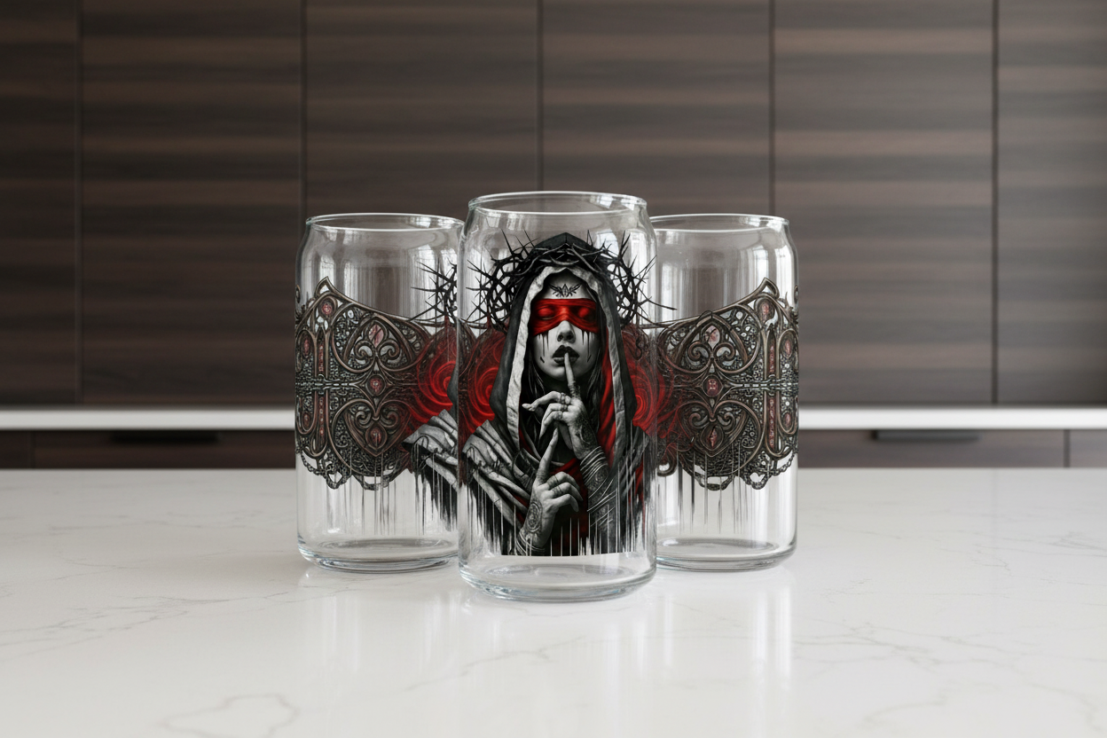 Shhh... - UVDTF Wrap for cups/hard surfaces sticker