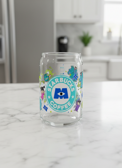 Monsters Inc. Starbucks #2 - UVDTF Wrap for cups/hard surfaces sticker