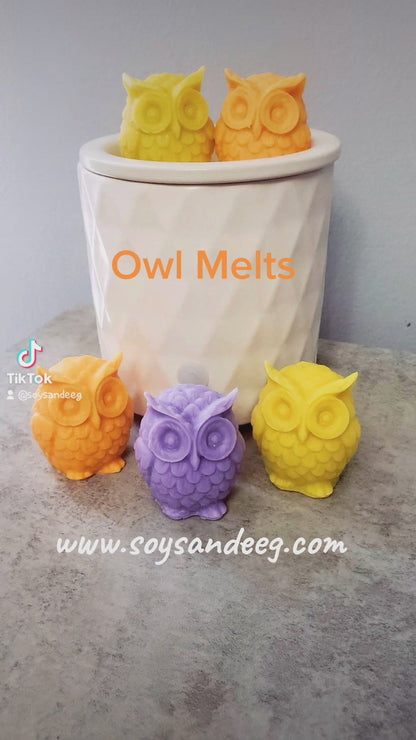 Cute Owl Wax Melt - Sample size