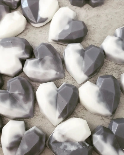 Heart Wax Melt - sample size - Wax Tart for wax warmer home fragrance freshner