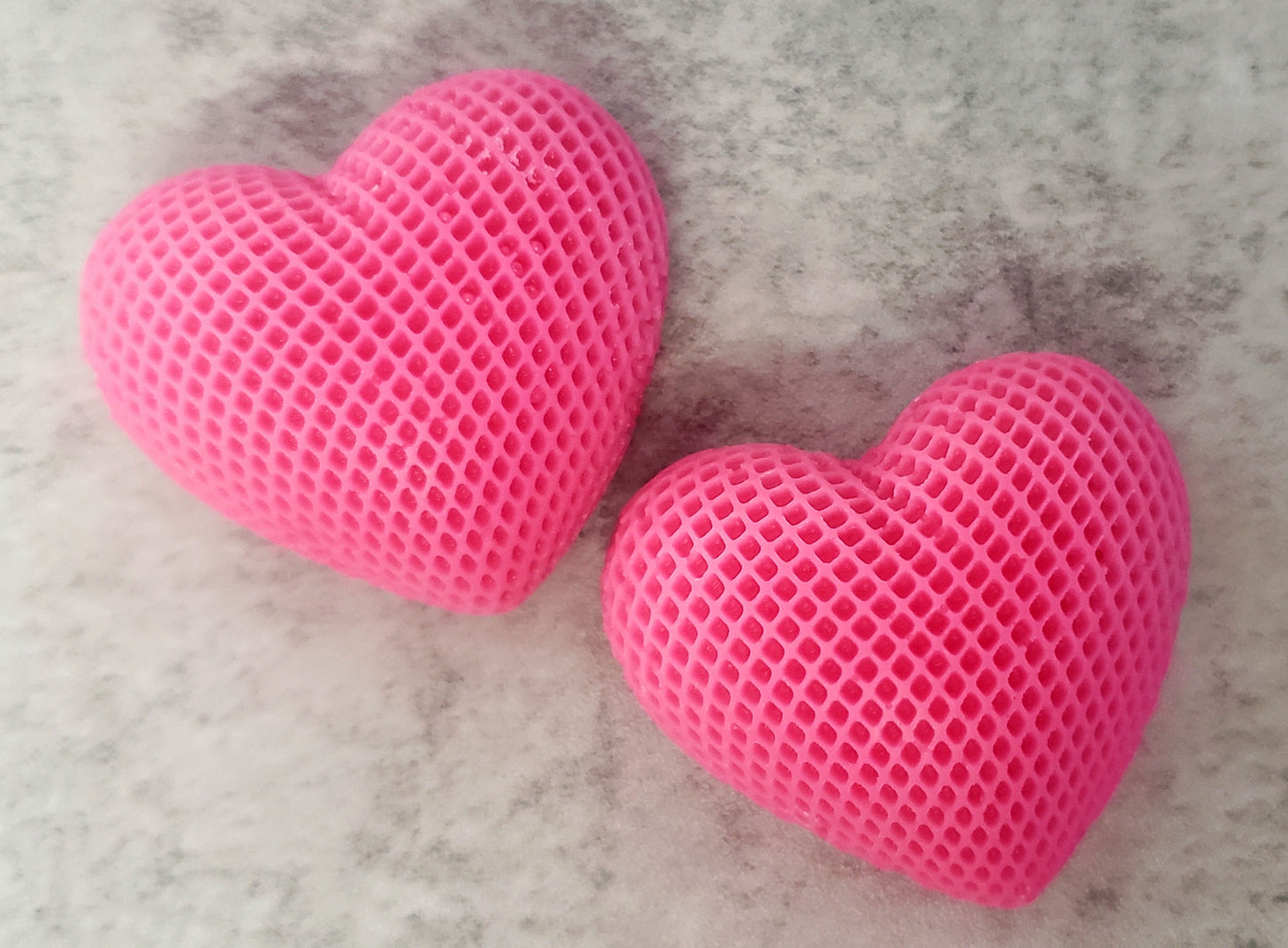 Cera derretida con forma de corazón en forma de almohada (tamaño de muestra) (1)