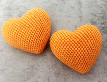 Cera derretida con forma de corazón en forma de almohada (tamaño de muestra) (1)